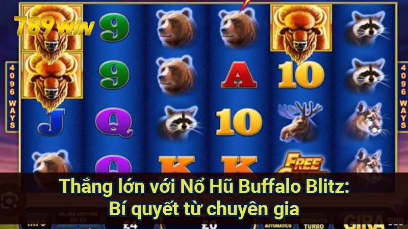 Thắng lớn với Nổ Hũ Buffalo Blitz: Bí quyết từ chuyên gia 1 no-hu-buffalo-blitz